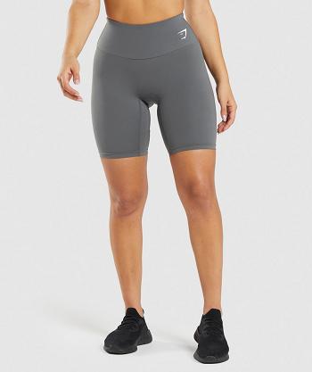 Dámské Šortky Gymshark Tréninková Cycling Šedé | CZ 3923AHK
